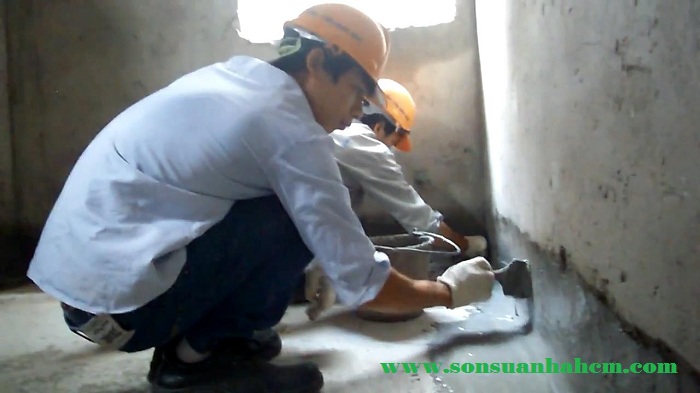 Dịch vụ chống thấm nhà ở quận Tân Phú TPHCM