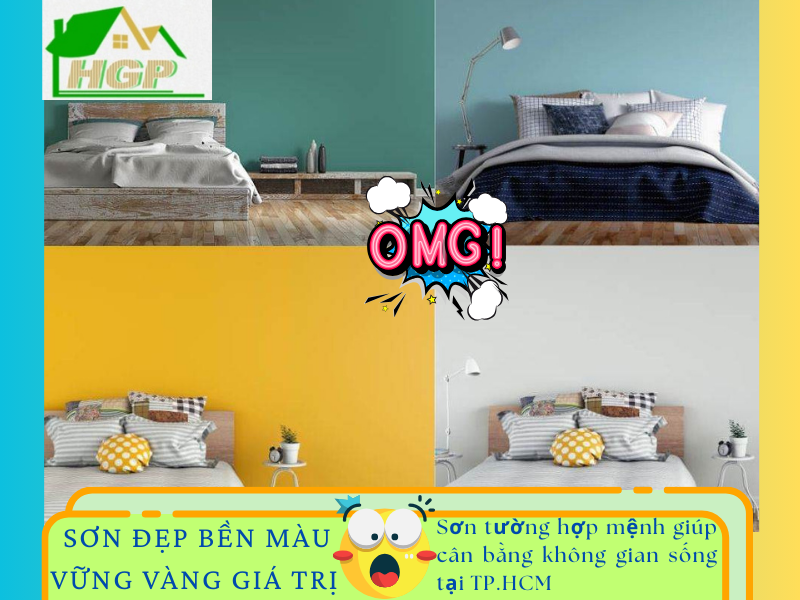Báo giá sơn tường căn hộ theo phong thủy tại Bình Dương.