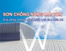 Sơn chống nóng mái tôn tại Tân Phú- 0867502728