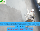 Sơn chống thấm cho tường nhà ngoài trời loại nào tốt?